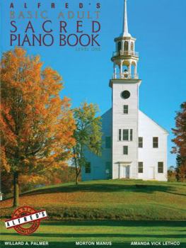 Paperback Alfred's Basic Adult Piano Course Sacred Book, Bk 1 Book