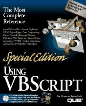 Paperback Special Edition Using VBScript [With *] Book