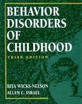 Hardcover Behavior Disorders of Childhood Book