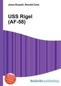 Paperback USS Rigel (Af-58) Book