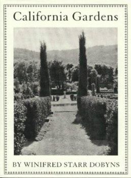 Hardcover California Gardens Book