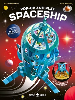 Board book Pop-Up and Play Spaceship: Unfold to Create Your Very Own 3D Spaceship! Book