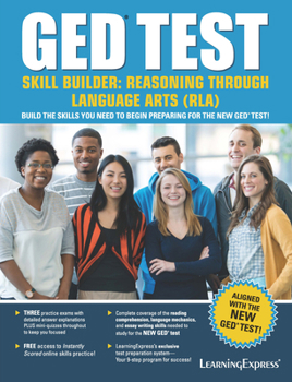 Paperback Ged(r) Test Skill Builder: Language Arts, Reading Book