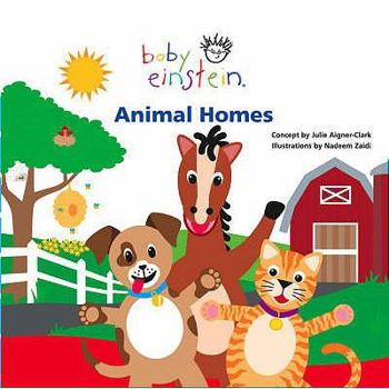 Hardcover Animal Homes. Concept by Julie Aigner-Clark Book