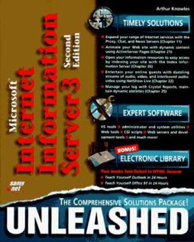 Paperback Microsoft Internet Information Server 3 Unleashed [With IIS Tools, Utilities, Web Tools, CGI Scripts] Book