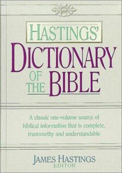 Hardcover Hastings' Dictionary of the Bible Book