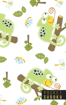 Pocket Sudoku: 158 Sudoku Puzzles Pocket Sudoku Puzzle Books Large Print Sudoku Puzzle Books For Adults Sudoku For Seniors Travel Size Chameleons