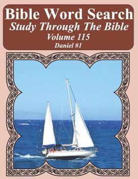 Paperback Bible Word Search Study Through The Bible: Volume 115 Daniel #1 [Large Print] Book