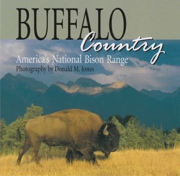 Paperback Buffalo Country: America's National Bison Range Book