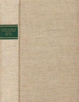 Hardcover Chartularium Sangallense: Band XI: 1390-1397 [German] Book