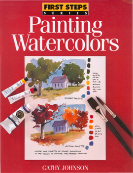 Paperback Painting Watercolors Book