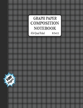Graph paper composition notebook: Grid Paper Composition Notebook with beautiful colored cover pages-(KIDS, GIRLS, BOYS, STUDENT)- Quad Ruled(4x4) 100 Sheets (Large, 8.5 x 11)