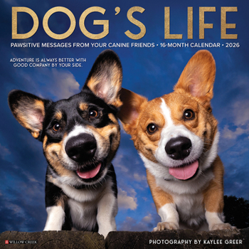 Calendar Dog's Life 2026 Wall Calendar Book