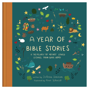 Hardcover A Year of Bible Stories: A Treasury of 48 Best-Loved Stories from God's Word Book