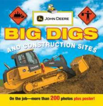 Hardcover Big Digs and Construction Sites [With Poster] Book