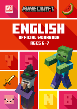 Paperback Minecraft English Ages 6-7: Official Workbook (Minecraft Education) Book