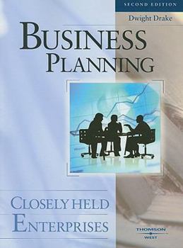 Paperback Business Planning: Closely Held Enterprises Book