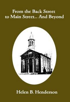 Paperback From the Back Street to Main Street... and Beyond: History of the Matawan United Methodist Church at Aberdeen Book