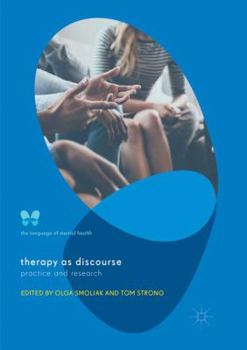 Paperback Therapy as Discourse: Practice and Research Book