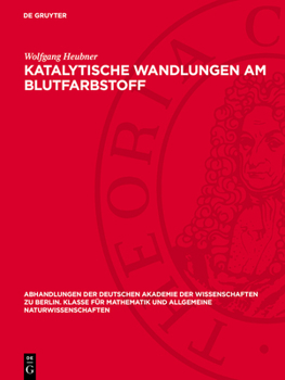 Hardcover Katalytische Wandlungen Am Blutfarbstoff [German] Book