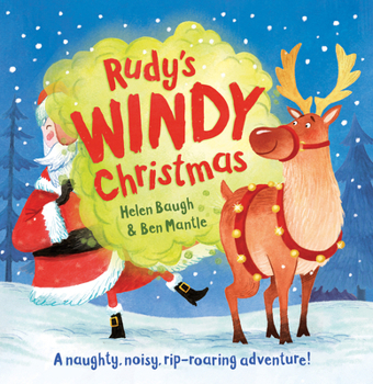 Hardcover Rudy's Windy Christmas Book