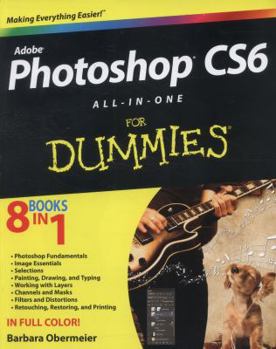 Paperback Photoshop Cs6 All-In-One for Dummies Book