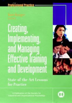Hardcover Creating Training Development Book
