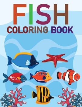 Paperback Fish Coloring Book
