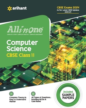 Paperback All In One Class 11th Computer Science for CBSE Exam 2024 Book
