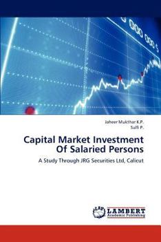 Paperback Capital Market Investment of Salaried Persons Book