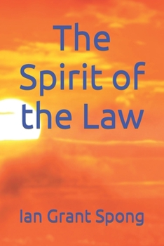 Paperback The Spirit of the Law Book