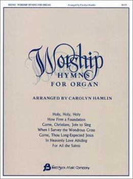Paperback Worship Hymns for Organ - Volume 1 Book