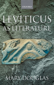 Paperback Leviticus as Literature Book