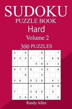 Paperback 300 Hard Sudoku Puzzle Book