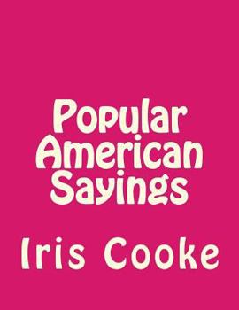 Paperback Popular American Sayings Book
