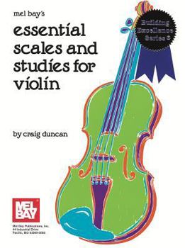 Paperback Essential Scales and Studies for Violin, Level 1 Book