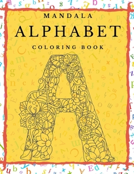 Paperback Mandala Alphabet Coloring Book