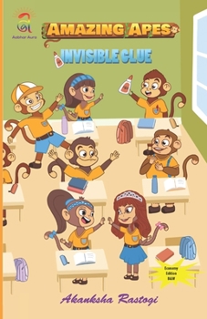 Paperback Amazing Apes- Invisible Glue (B & W) Book