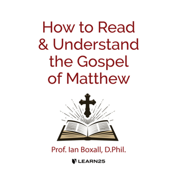 Audio CD How to Read and Understand the Gospel of Matthew Book