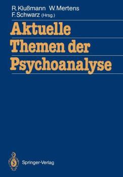 Paperback Aktuelle Themen Der Psychoanalyse [German] Book