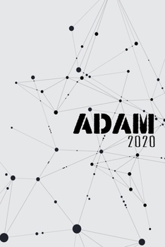 Terminkalender 2020: Für Adam personalisierter Taschenkalender und Tagesplaner ca DIN A5 | 376 Seiten | 1 Seite pro Tag | Tagebuch | Wochenplaner (German Edition)