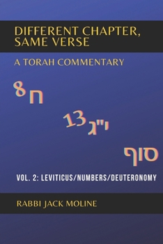 Paperback Different Chapter, Same Verse (Vol. 2): Leviticus/Numbers/Deuteronomy Book