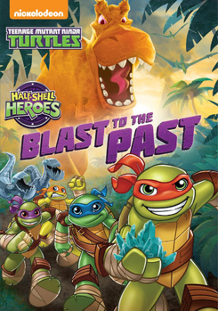 DVD TMNT Half-Shell Heroes: Blast to the Past Book