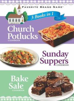 Hardcover Church Potlucks, Sunday Suppers, Bake Sale Book