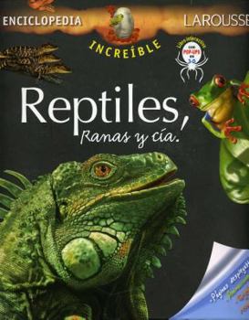 Hardcover Increible Enc. Reptiles, Ranas y CIA [Spanish] Book