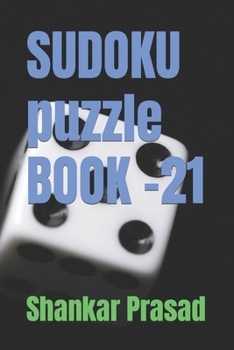 Paperback SUDOKU puzzle BOOK -21 Book