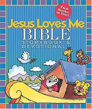 Hardcover Jesus Loves Me Bible Storybook & Devotional Book