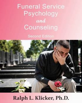 Paperback Funeral Service Psychology and Counseling Book