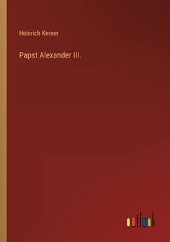 Paperback Papst Alexander III. [German] Book