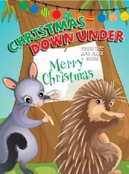 Paperback Christmas Downunder Press-Out and Make Book